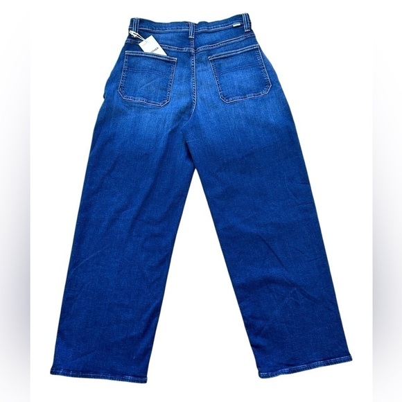#10 NWT MOTHER Denim The Quartet Breaker Flood in Howdy - Picture 8 of 12